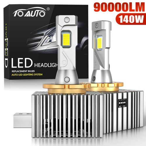 Generic D1S D2S D3S D4S D5S D8S LED Car Headlights HID D1R D2R D3R D4R D5R  D8R Bulbs 90000LM Turbo Lamp Can