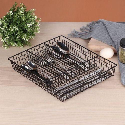 Generic Metal Wire Cutlery Drawer Storage Tray