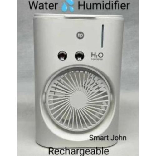 product_image_name-Dp-Rechargeable Rotating Fan With Humidifiers And Night Light-2