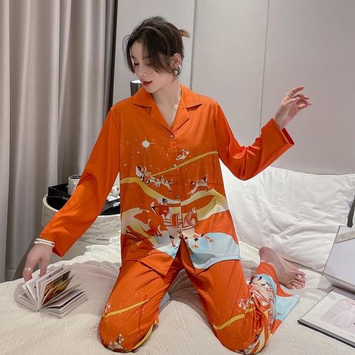 Generic New Pajamas Women's National Trendy Ladies Home Wear Factory Direct  Supply Woman Pijama Set