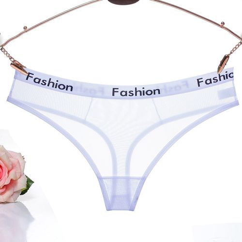 Fashion Women Underwear Net Yarn Invisible Seamless G-String