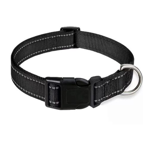 Generic Adjustable Pet Collar & Leash Set - 2Pcs Reflective Nylon Night Safety Dog Rope (Sky Blue XL) - image 6