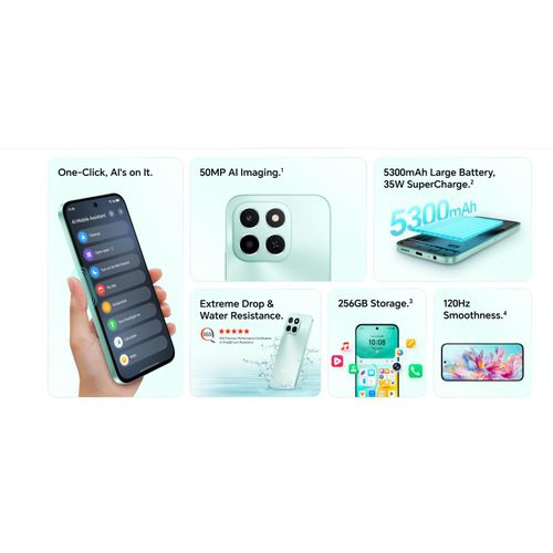 Honor X6C 6GB RAM+128GB ROM DUAL SIM ANDROID 15" - image 3