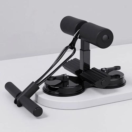 sit up bar Adjustable Sit-Up Bar with Dual Suction Cups & Resistance Rope