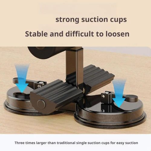 sit up bar Adjustable Sit-Up Bar with Dual Suction Cups & Resistance Rope - image 4
