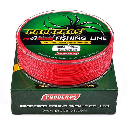 Generic Pro Beros 4 Strand 100m Pe Braided Fishing Line Japanese