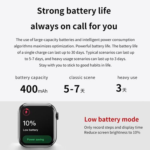 product_image_name-Generic-2023 Smartwatch Men Wireless Charging 2.05 Inch HD Screen Custom Watch Faces 500+ Waterproof Smartwatch For Apple-6