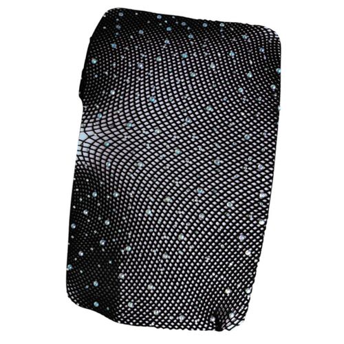 Visland Women's Sparkle Rhinestone Fishnet,Sexy High Waist Tights Sparkle  Rhinestone Fishnet Party Rhinestone Mesh Stocking 