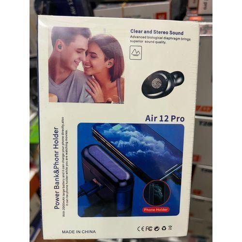product_image_name-Samsung-Air 12 Pro Earbud - High Fidelity TWS Wireless Bud with Noise Cancellation, Touch Controls, Phone Holder, Power Bank & HD Mic for Gaming - USB Rechargeable Sports Headphones, Headset with Charging Case. -4
