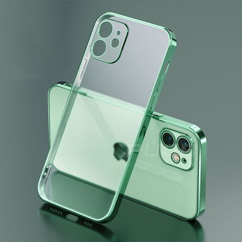 Luxury Square Clear Tpu Case For Iphone 11 12 13 Mini Pro Max Soft