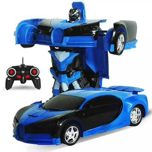 Amerteer Robot Rescue Bots,Deformation Car Robot Pull Back Car Toy For Kids  Vehicles In Transforming Robot Car Best Gift For Child