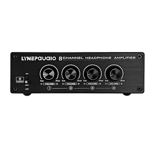 Generic A966S Ultra-Compact 8-Channel Stereo Headphone Amplifier ...