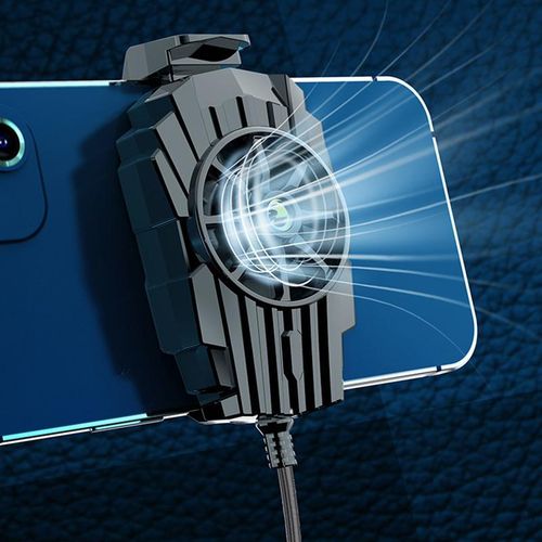 Generic Phone Cooler Mobile Phone Live Radiator With Free Game Finger Sleeves - image 2