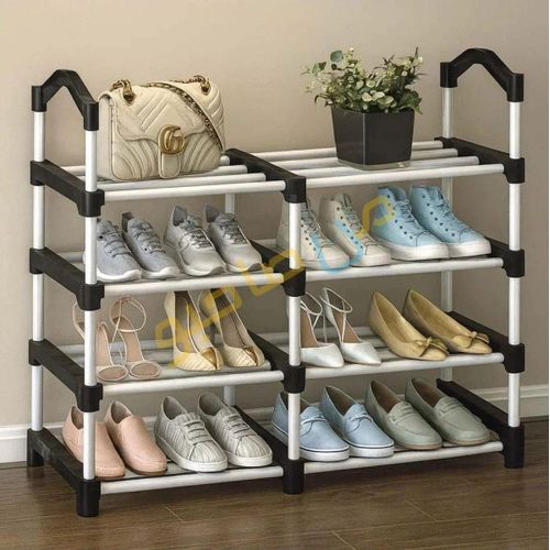 Generic Double 4-Layer Shoe Rack