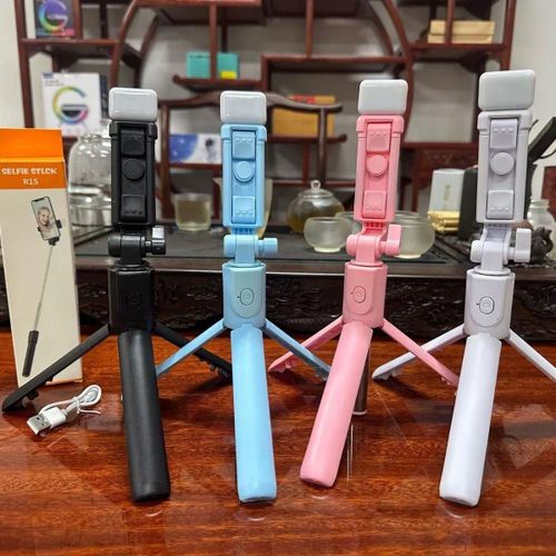 Generic Phone Tripod Stand Selfie Sticks Multifunctional Wireless Selfie Stick - image 2