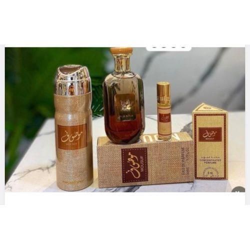 MOUSUF Eau De Parfum EDP 50ml & Body Spray 200ml & Oil