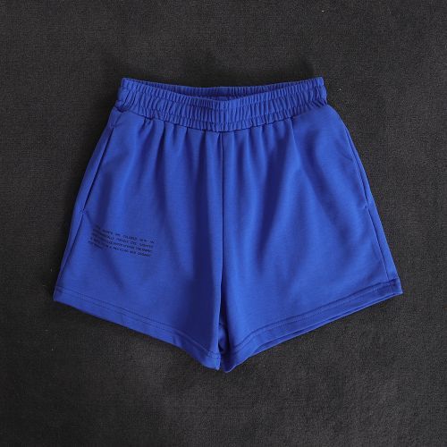 Sweat Shorts for Women Elastic High Waisted Cotton Shorts Casual