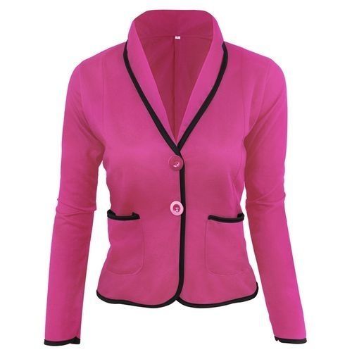 Buy Pink 4 Way Stretch LivIn Formal Jackets