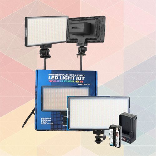 Generic Led 416 Studio Light Rechargeable - 1 Unit