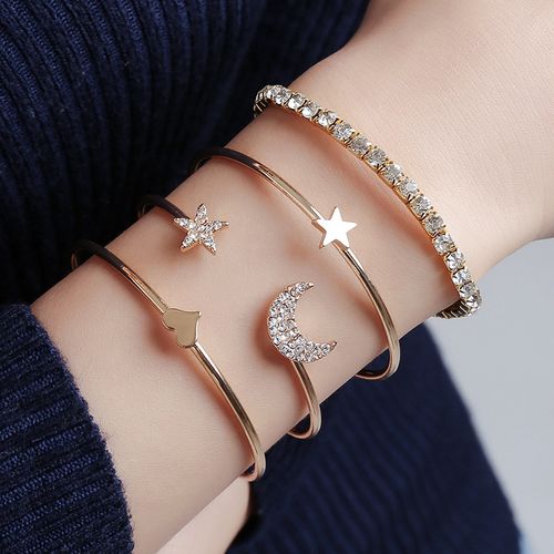 Fashion 4Pcs/Set Women Bracelets Women Jewelry Fashion