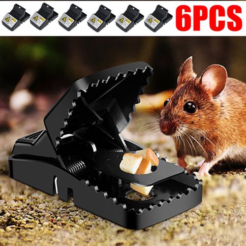 Generic 6× Mice Mouse Rat Traps Mousetrap Catcher Rat Splatter Pest Control  Reusable