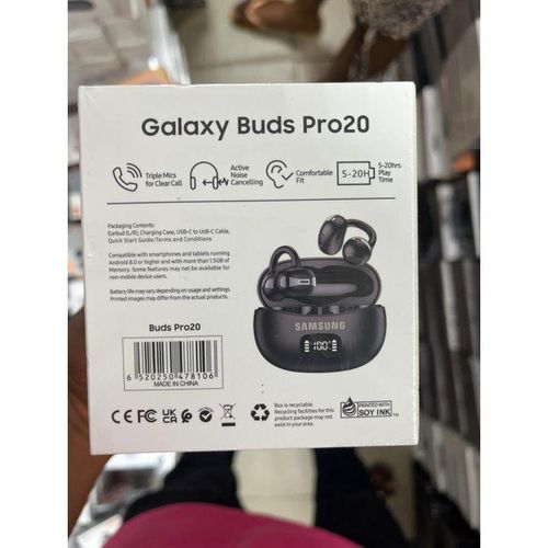 Generic itel Buds Pro 20 Affordable Clip On Bluetooth EàrBuds Wireless Headphone Headset Earphone - image 4