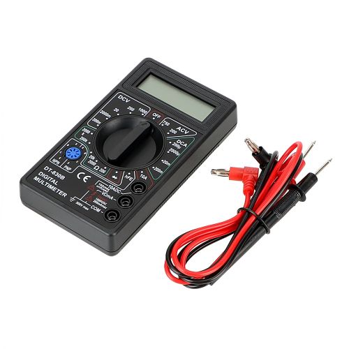 Dt830b Digital Multimeter: 750/1000v Voltmeter Ammeter Ohm Tester