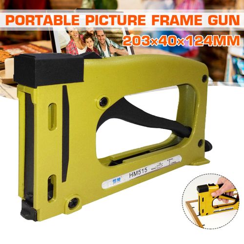 Manual Metal Point Driver Stapler Picture Framing Tool + 1000Pcs