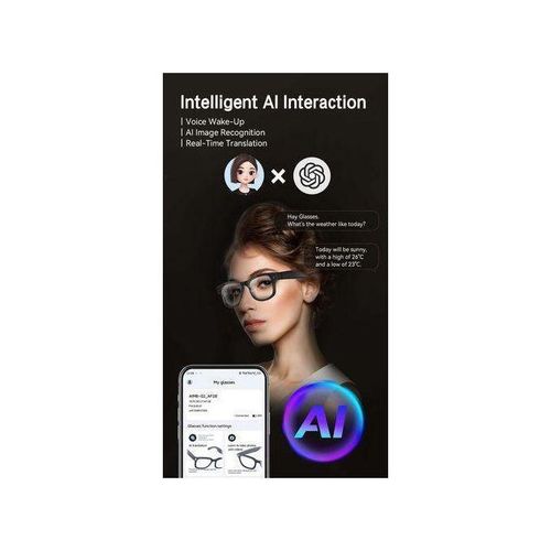 product_image_name-AIMB-G1-AI smart glasses for taking photos and videos, 4K HD Camera 290 mAh Battery 8MP Photography Video Recording, Real Time Translation, GPT Object Identification, Photochromic Lenses anti-shake, listening to music, cycling, Bluetooth glasses-3