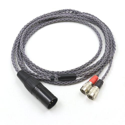 HIFI Male 4 Pin XLR Balance to 3.5mm 2.5mm 6.35mm 4.4mm Female