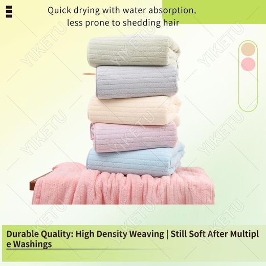 Generic Face Towel 35cm x 75cm, Soft Absorbent Single Facial Towel, Blue - image 2