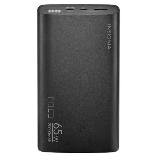Insignia  65W 20000mah LAPTOP POWER BANK Notebooks Iphone Phone Type C Output Input PD Macbook  Charger - image 2