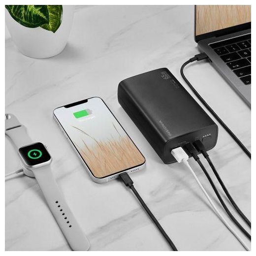 Insignia  65W 20000mah LAPTOP POWER BANK Notebooks Iphone Phone Type C Output Input PD Macbook  Charger - image 4