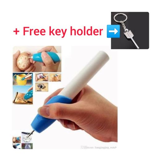 Generic Engrave It Carving Pen Engraving Machine For Glass, Plastic, Iron, Steel With Free Gift