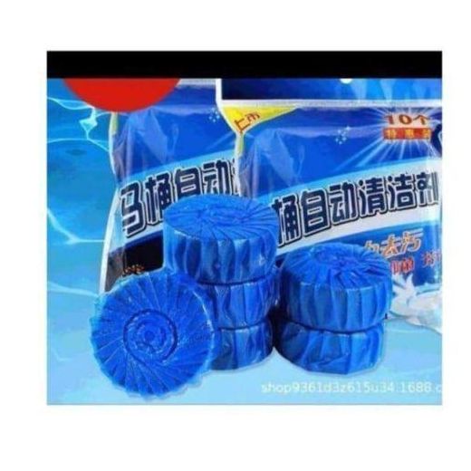Toilet Bowl Cleaner Tablets Stain Remover Bathroom Flush