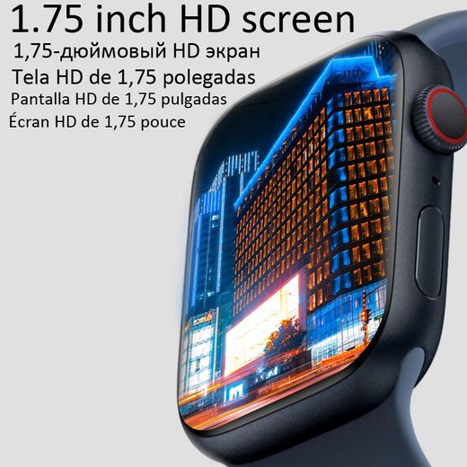 Generic Smart Watch Men Smartwatch Women Sport Bluetooth Call Watches Heart Rate Fitness Tracker Clock - image 2