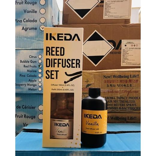 Diffuser IKEDA REED AIRFRESHNER (VANILLA )160Ml, plus 250 rifll