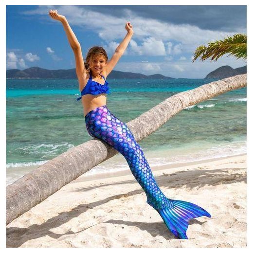 Finfun Ice Dragon Mermaid Tail + Swim Monofin Adult L
