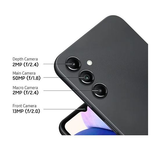Samsung Galaxy A14 - 6.6" (6GB/128GB) 4G Dual Sim, 5000mAh - Black - image 2
