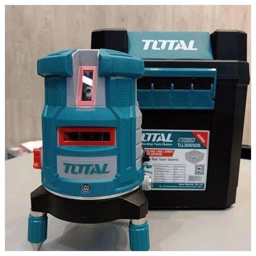 TOTAL Self-leveling Line Laser 0-30m Red Laser Beams- Tll306505 - image 2