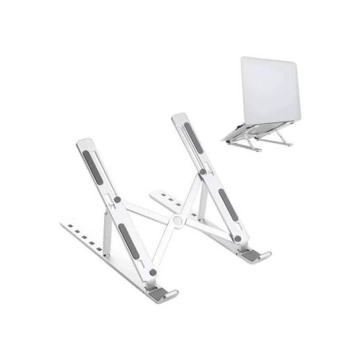 Generic Stainless Steel Foldable Laptop Stand - image 3