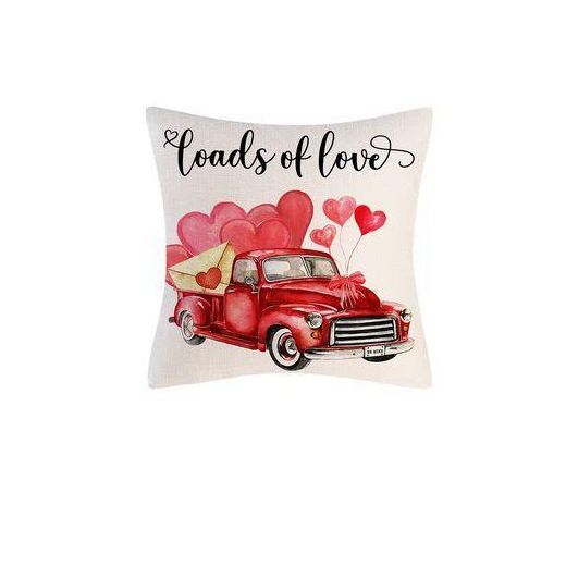 Loads of love decorative throw pillow