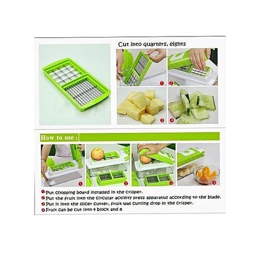 Genius Nicer Dicer For Vegetables And Fruit - 4 In A Pack - image 3