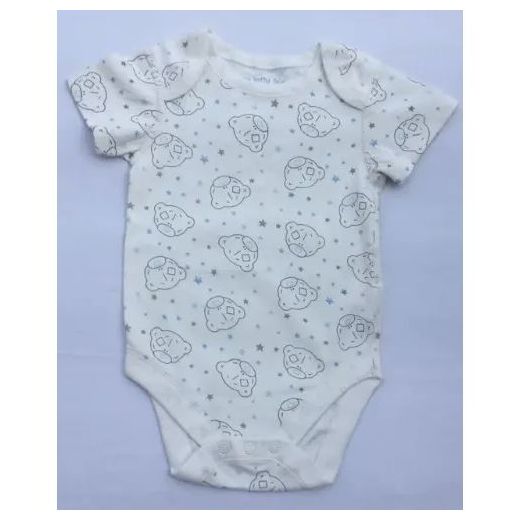 Fashion 5 Pure Soft Cotton Bodysuits Short Sleeve E - image 2