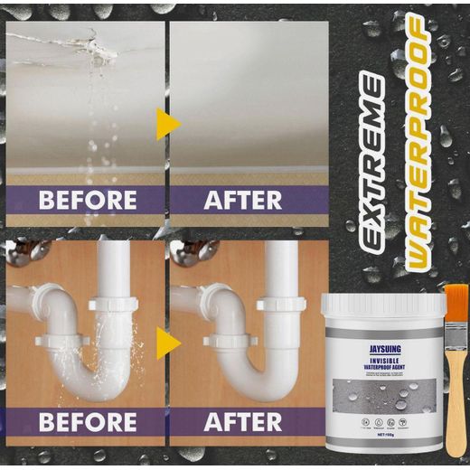 Generic 100g STRONG SEALANTS Waterproof Insulating Bonding Sealants, Waterproof Anti-leakage Coating Agent,Invisible Waterproof Agent, Sealants Waterproof, Waterproof Insulation Sealing Emulsion for Bathroom, Toilet, Tiles, Walls, Roof-100g - image 2