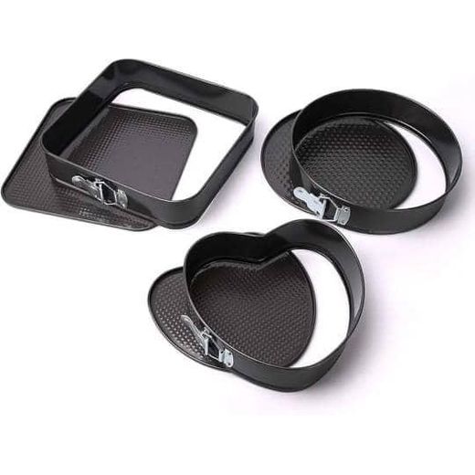Generic 3 set Cake mold pan