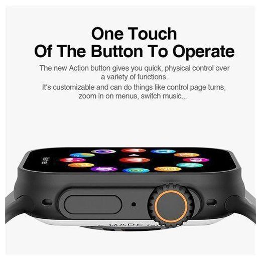 Generic 2.09 Inch Full Touch Screen Smart Watch Ultra 2 Super Smartwatch For Apple IOS Android - image 3