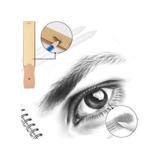Generic  35Pcs Professional Sketching Drawing Artist Kit Set - image 3