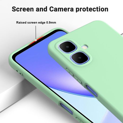 Generic For Infinix Smart 10 4G / Tecno Pop 10 Solid Color Liquid Silicone Dropproof Full Coverage Phone Case - image 4