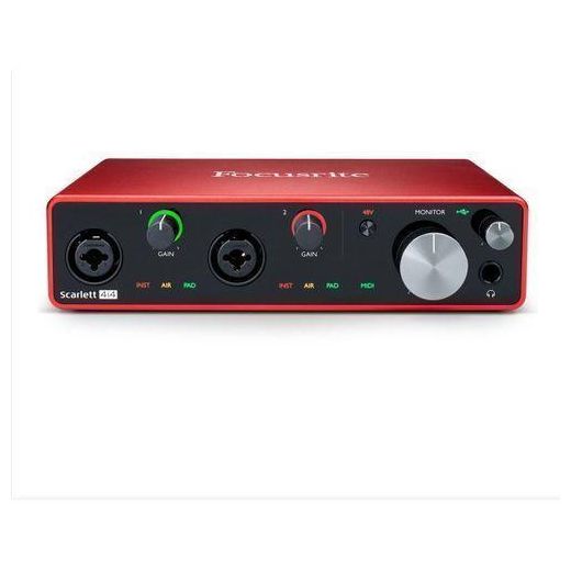 Focusrite SCARLETT 4I4 USB AUDIO INTERFACE - 3RD GEN